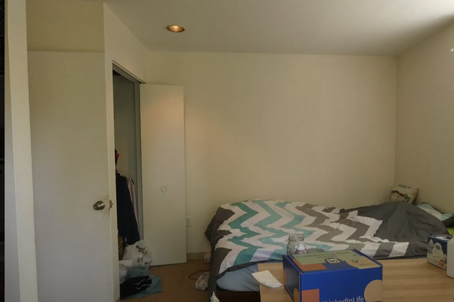 photo of the bedroom for sublet - Private room with balcony for all of summer 2025 in 2BD/1BTH apartment