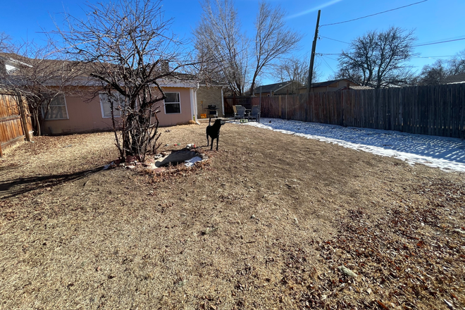 Backyard - Room in a 3BR/1BA 5 minutes from Anschutz Duplex