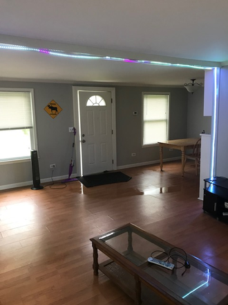 Living Room looking into Dinette - Quite Single Family home, 1.8 miles from Campus