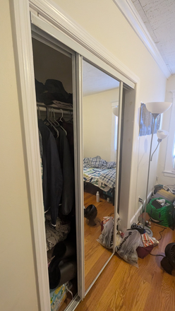 Closet - Private bedroom in a 3b1b Apartment available for sublet/long term lease starting 10th June.