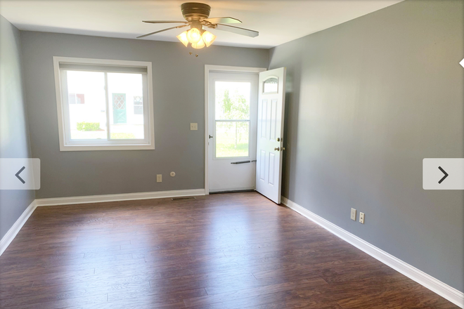 Entry and part of living area (will be furnished) - 321 S Poplar "Nantucket" Unit A Apartments