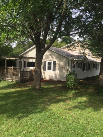 from lawn - Old Office 3 BDRM House