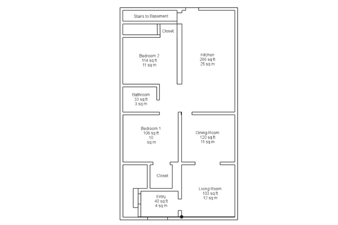 Layout;  Laundy room is in the basement - Fully Furnished/Newly renovated 2 bedroom in Cambridge's Neighborhood 9 ; all utilities in