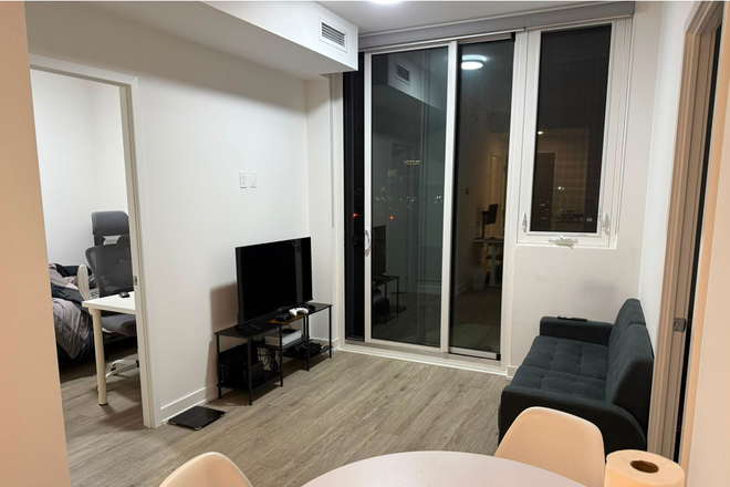 Living room + Dining Area - Bright and Spacious 2beds+2baths, Parking& Locker  Condo at 30 Tretti Way