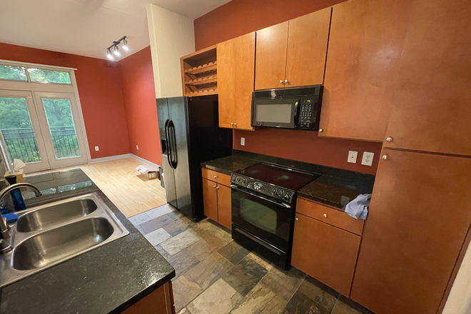 Kitchen - Apartment 2401 at Lofts at Lakeview, great view, good lighting, convenient location