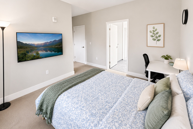 bedroom - Arris - Furnished Room for Rent Apartments