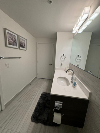 Bathroom - Comfortable Room in Luxury Building located in Coral Gables Condo