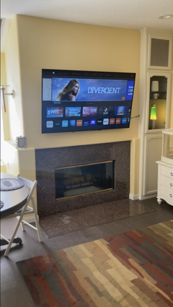 Living room - Private bedroom in luxury, gated condo; walk 2 blocks to UCI & UTC, female only, shared condo