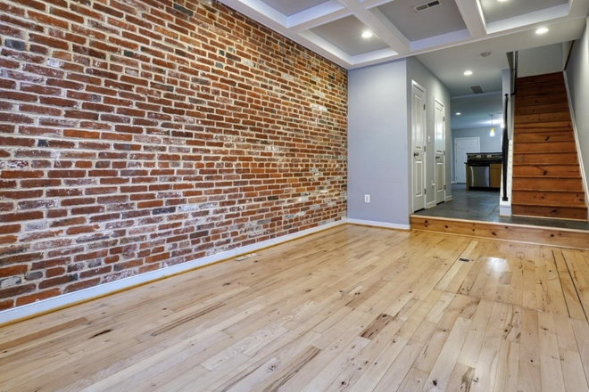 Living Room - Large 1BR with En Suite Private Bathroom in Upper Fells Townhome