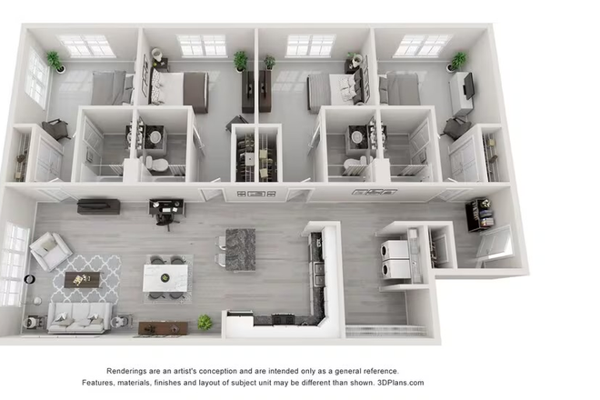 Floorplan - Alpine Commons Apartments