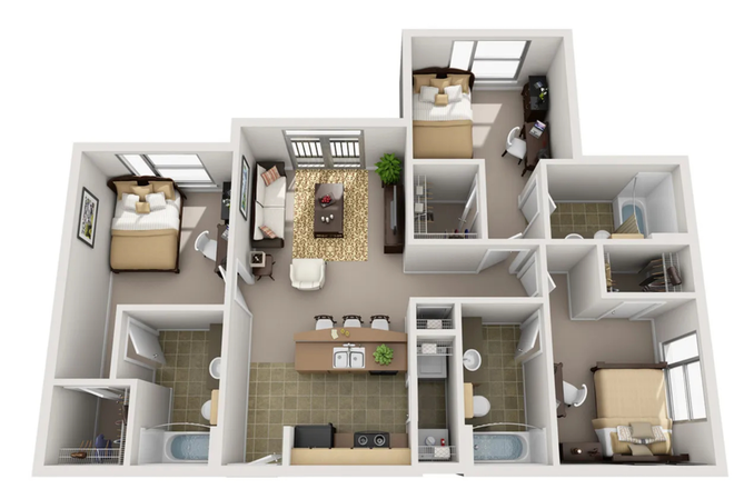 Layout - Campus Crossings Highland