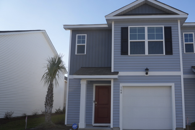 Outside Street View - The Townes at Amber Bluff, 2.4 miles/3 mins from CCU Campus