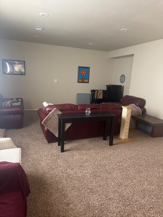 Basement living area,  will have a tv here. - Gold Hill Mesa House