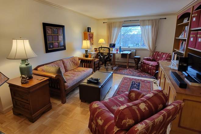 Living Room - Mid-Cambridge 2 Bed! Modern with A/C! Includes Heat! Condo