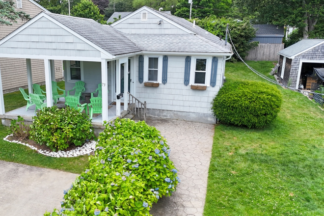 Outside Street View - 73 Rockland Street Narragansett, RI House