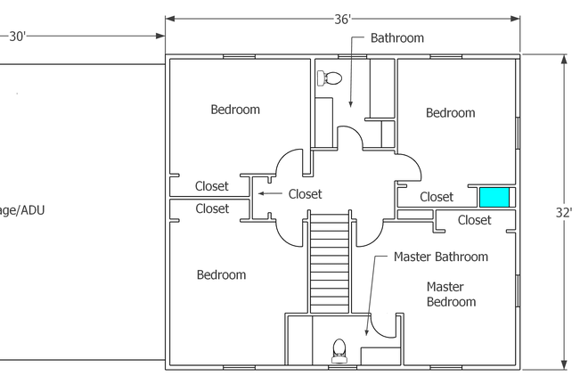 Second Floor - 48 Canton Ave House *NEW CONSTRUCTION* Available September 2026
