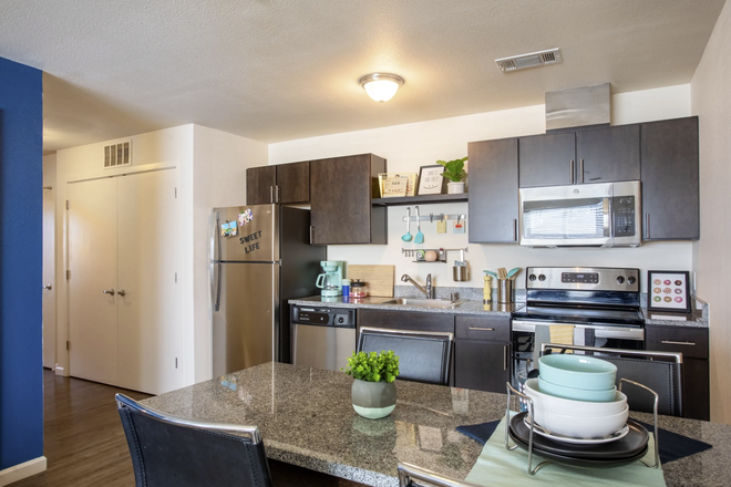 Kitchen - 3 Bedroom Lark Apartment: 1 BD/1 BATH FOR SPRING SEMESTER