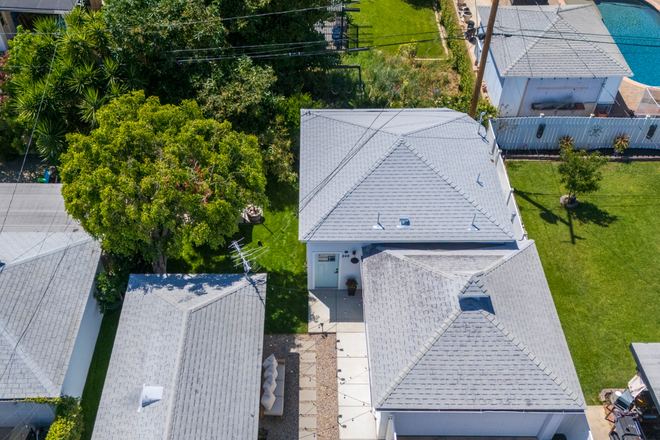Aerial View of entrance - The Chapman Casita Apartments