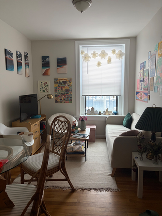 Current Living Room- Message for more current photos - Cleveland Circle Apartment