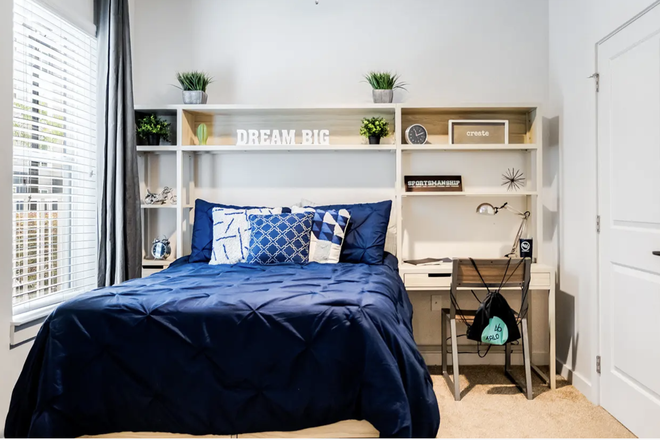 Bedroom - Halo46 Apartments