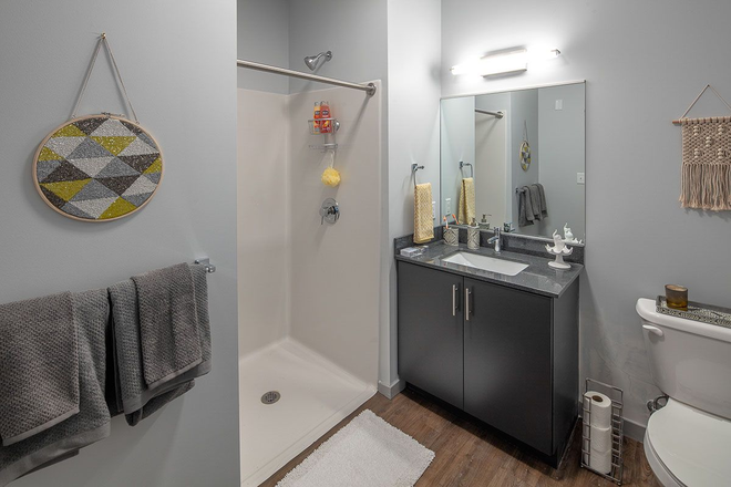 Bathroom - Theory Syracuse Apartments
