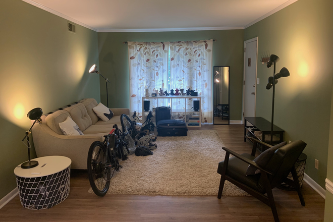 living room - 2bd/1ba Condo w/ in-unit W+D (summer sublease or year-long lease)