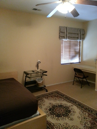 Bedroom - Private BR Furnished Utilities Inc. High speed internet– Share House with 3 Male Young Engineers