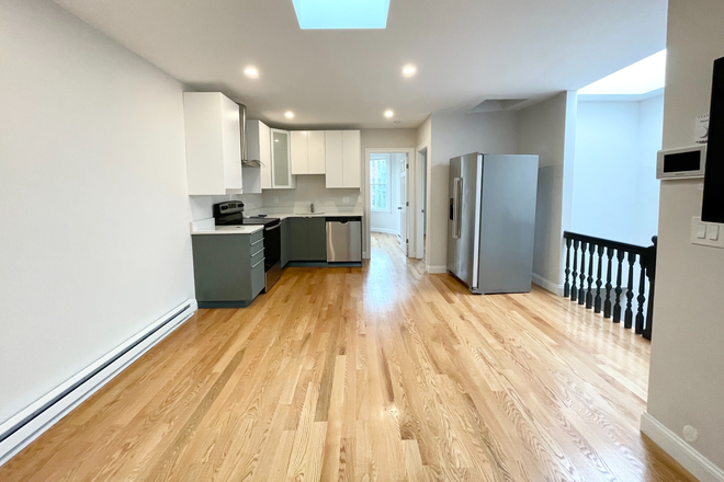 Kitchen- living room - 4BR South End Apartment Steps from Northeastern
