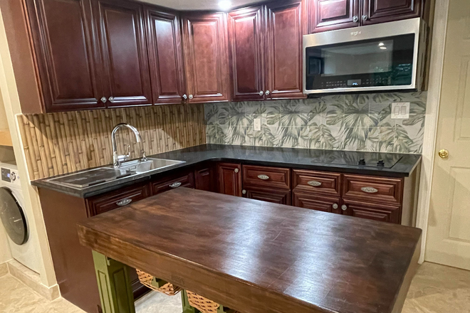 Kitchen - Furnished 1BR apt-Sycamore Lane-Montgomery