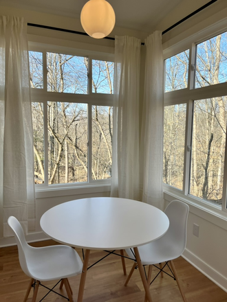 dining area - New Modern Cottage Overlooking the Meadowcreek |