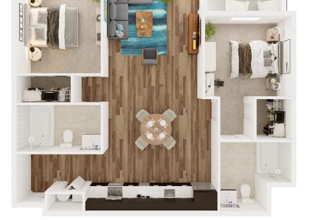 Floorplan - Union 9Seventy Apartments