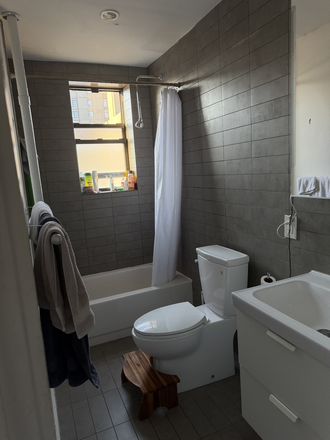 bathroom - Bed-Stuy Apartment