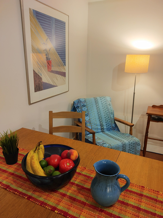 Dining - Beautiful furnished room in a shared apartment in a new downtown house, all utilities incld