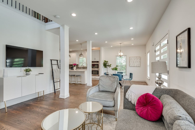 family and dining area - Nice, Fully-Furnished Four Bedroom House for Rent