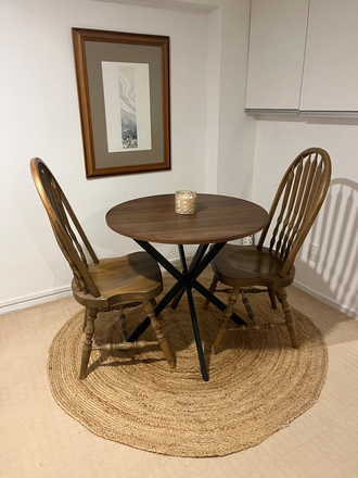 Dining area - Beautiful Furnished 1-Bedroom Apartment | Humewood/Cedarvale | All Utilities Included