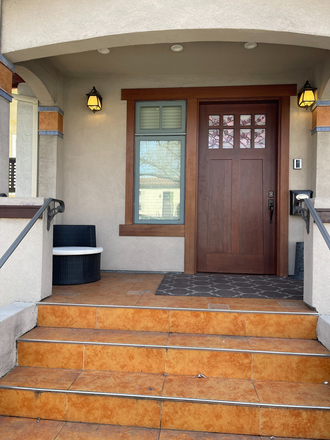 Front Door - Modern Remodeled House Furnished - steps from UC Berkeley