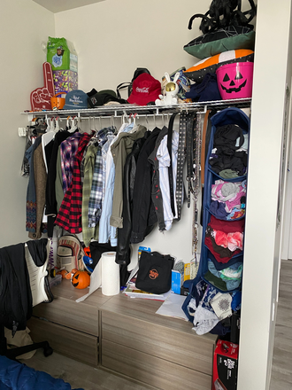 Bedroom Storage - Fieldstone Slate Apartments Spring 2026 Relet - DISCOUNTED FOR OLYMPIA