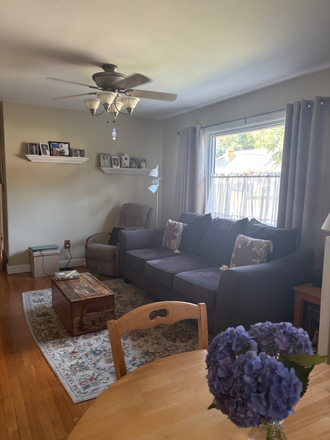 Living room. - Fully furnished 2 bedroom house. $1800 plus utilities. Nearby bus stop and train.