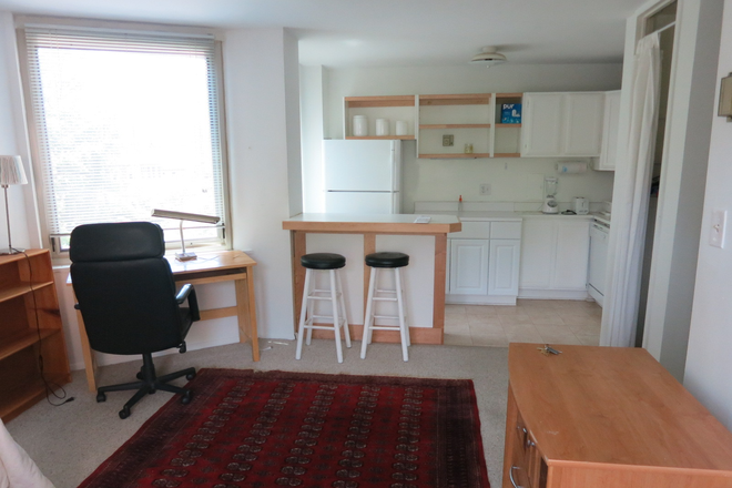 Bedroom - Georgetown Condo Efficiency w/ Balcony 400 Sq. Ft. Close to campus!