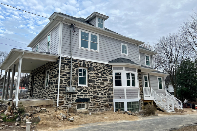 Exterior side 1 - Brand new 2-3 bedroom, 2-bathroom apartment in Narberth.