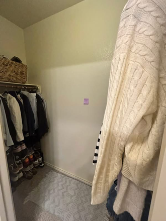 Bedroom walk-in closet - The Barracks Townhomes