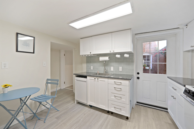 Upgraded kitchen - Charming 1BR Apt - Prime Location!  Private Patio, W/D, A/C