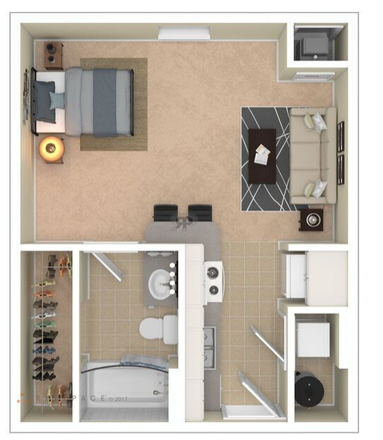 floorplan - Flats at 4200 Apartments