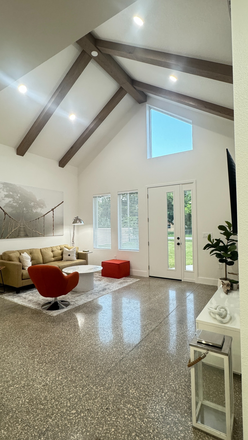 Living Room - Brand New Women-Only Home Near UCF | Private Bedrooms | All Utilities Included