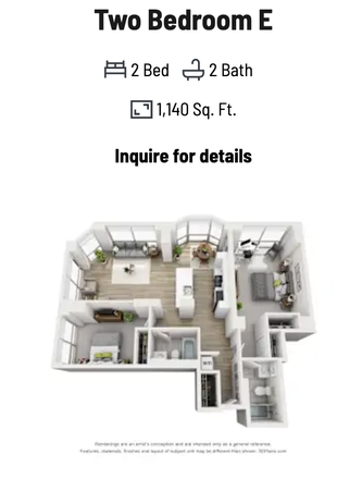 Floor plan of the apartment, you will be taking the room next to the bathroom, and the bathroom will be yours - Luxery Apartment near campus