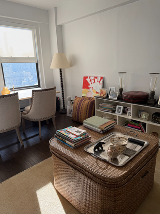 living room and dining area - Beautiful 1 bedroom half block from Central Park Apartments