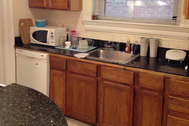 Kitchenview from LR - 1105 W Franklin St Apt # 2 - 2 BR & 2 Bath Colonial Elegance with Modern Amenities