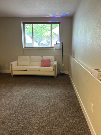 Den area with TV - The Ledges Apartments- Spring and or summer rental