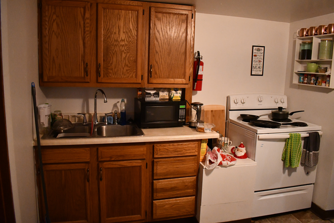 Kitchen - E Burlington Street 1 Bedroom for rent with Free-Off Street Parking - Spring Sublet Apartments