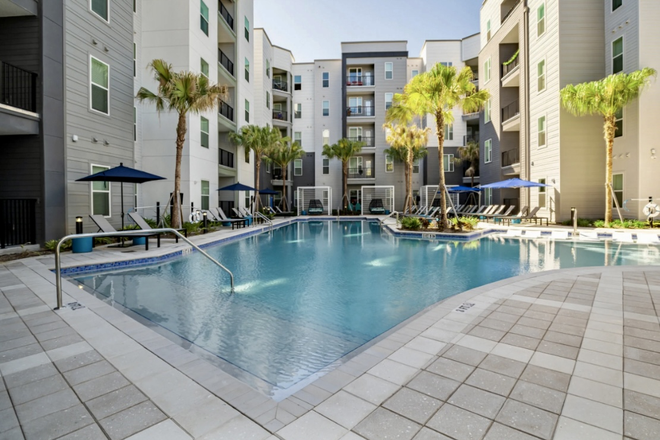 pool - *First Month Free * Accolade West close to campus-full size in unit laundry 2 heated pools & gym Apartments
